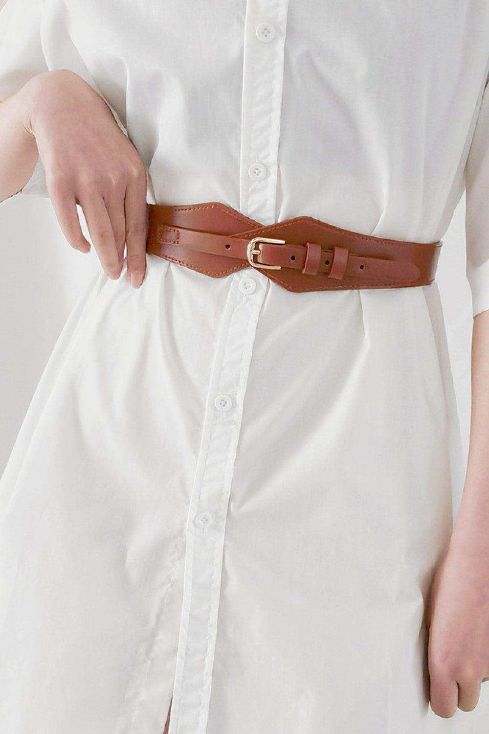 Fashion Geometric Elastic Belt - Trendsi - Flyclothing LLC
