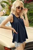 Summer Memories Round Neck Tank - Trendsi - Flyclothing LLC