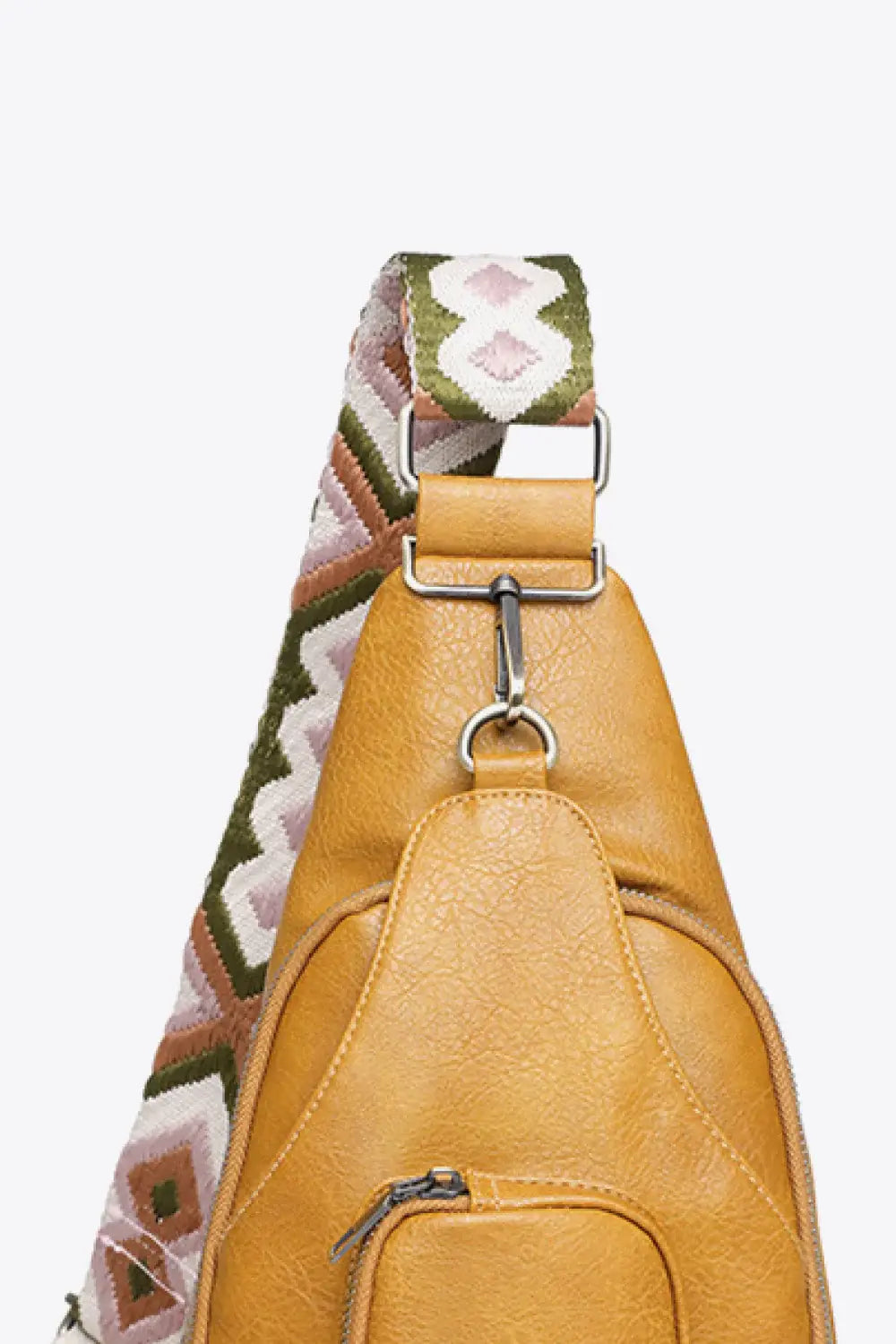 Take A Trip PU Leather Sling Bag - Trendsi - Flyclothing LLC