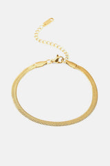 Herringbone Chain Stainless Steel Bracelet - Trendsi - Flyclothing LLC