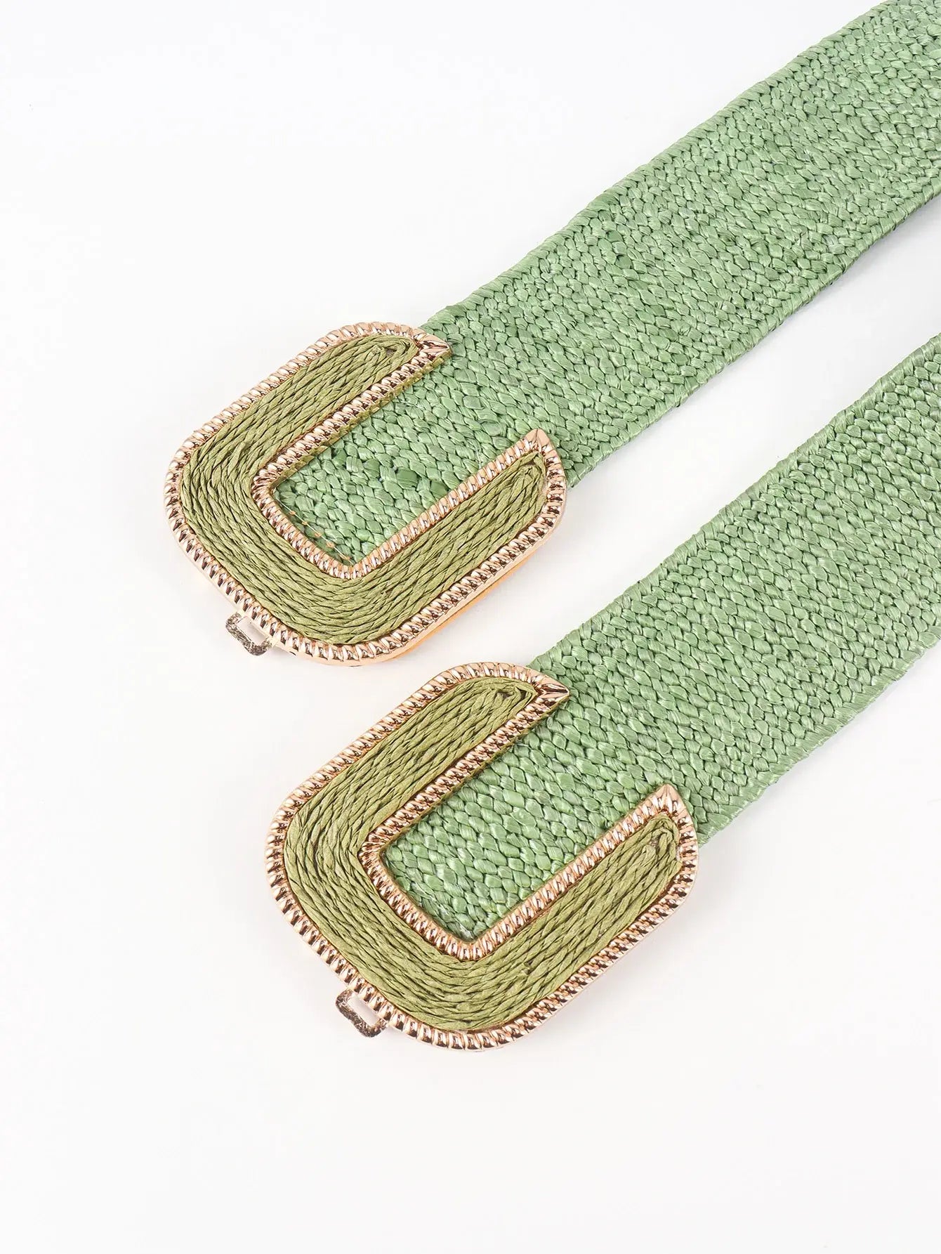 Wide Braid Belt - Trendsi - Flyclothing LLC