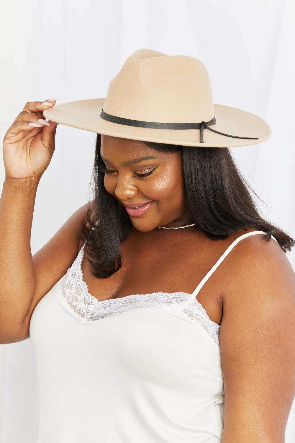 Fame Make It Work Fedora Hat - Trendsi - Flyclothing LLC