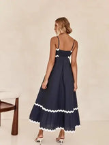 Spaghetti Strap Maxi Dress - Trendsi - Flyclothing LLC