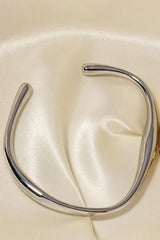 Stainless Steel Open Bracelet - Trendsi - Flyclothing LLC