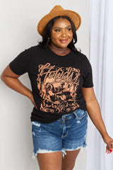 mineB Full Size Graphic Round Neck Tee - Trendsi - Flyclothing LLC