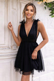 Open Back Sleeveless Mesh Dress - Trendsi