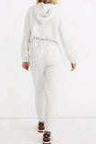 Dropped Shoulder Hoodie and Drawstring Pants Set - Trendsi - Flyclothing LLC