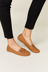 Forever Link Bow Decor Flat Loafers - Trendsi