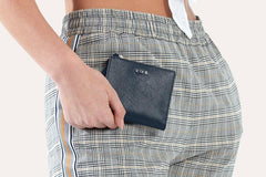 Kiko Leather Coin Purse Wallet - Kiko