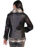 Scully DARK BROWN LADIES JACKET - Scully Leather
