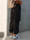 Drawstring Pants with Pockets - Trendsi - Flyclothing LLC