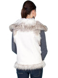 Scully OFF WHITE LADIES VEST - Scully Leather