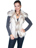 Scully OFF WHITE LADIES VEST - Scully Leather