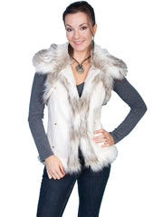 Scully OFF WHITE LADIES VEST - Flyclothing LLC