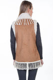 Scully TAN LADIES VEST - Scully Leather