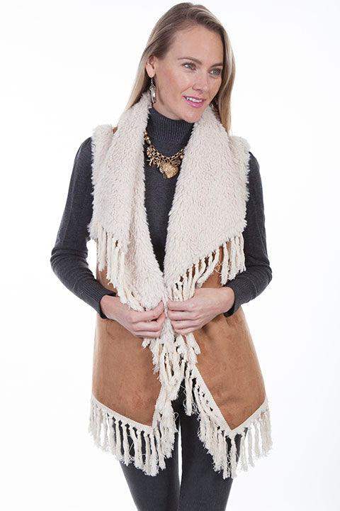 Scully TAN LADIES VEST - Scully Leather - Flyclothing LLC