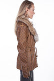 Scully BROWN LADIES JACKET - Scully Leather