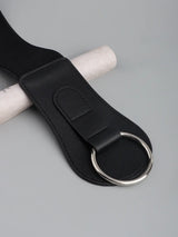 PU Elastic Wide Belt - Trendsi - Flyclothing LLC