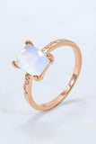 Square Moonstone Ring - Trendsi - Flyclothing LLC