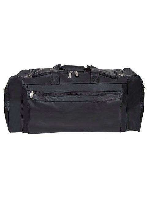 Scully BLACK LARGE DUFFEL BAG - Scully Leather - Flyclothing LLC