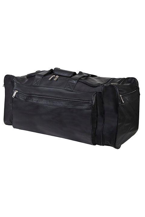 Scully BLACK LARGE DUFFEL BAG - Scully Leather
