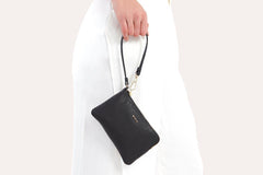 Kiko Leather Small Wristlet - Kiko