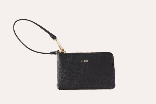 Kiko Leather Small Wristlet - Flyclothing LLC