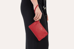 Kiko Leather Small Wristlet - Kiko