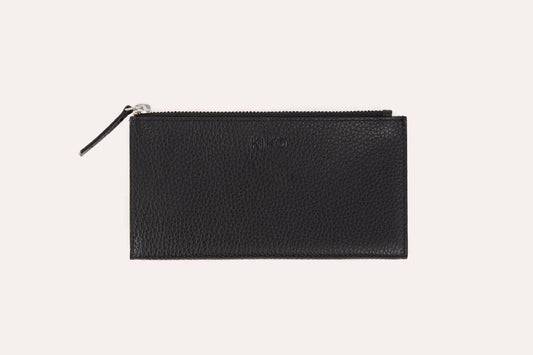 Kiko Leather Top Zip Wallet - Kiko