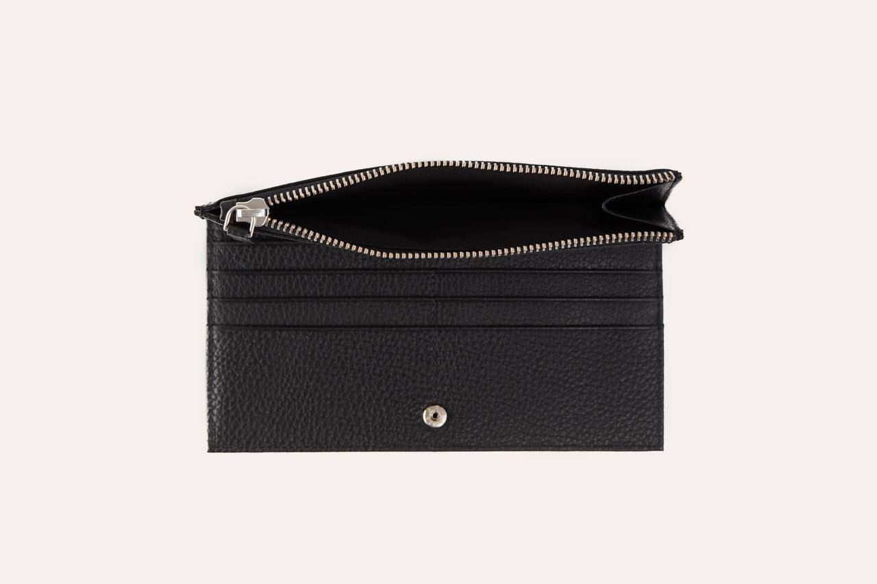 Kiko Leather Top Zip Wallet - Kiko