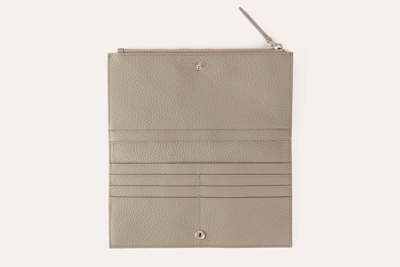 Kiko Leather Top Zip Wallet - Kiko