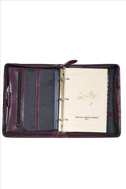 Scully BURGUNDY MINI TABLET ORGANIZER - Scully Leather - Flyclothing LLC
