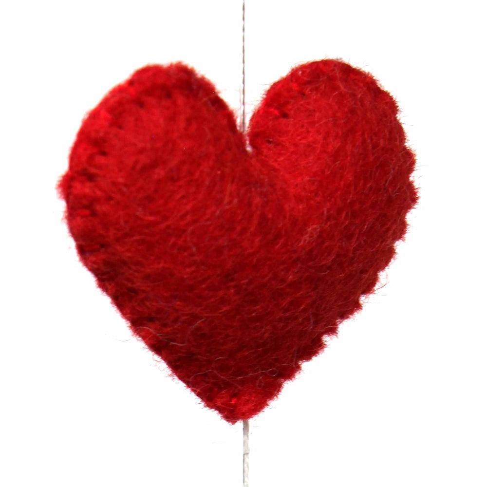 Rainbow Raindrops Felt Mobile Hanging Room Decor - Global Groove Direct