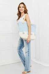 Justin Taylor Picnic Date Tassle Tote Bag - Trendsi