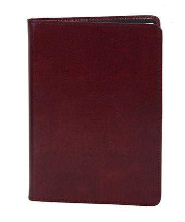 Scully Leather Bonded Leather Red Blank Manuscript - Scully Leather - Flyclothing LLC