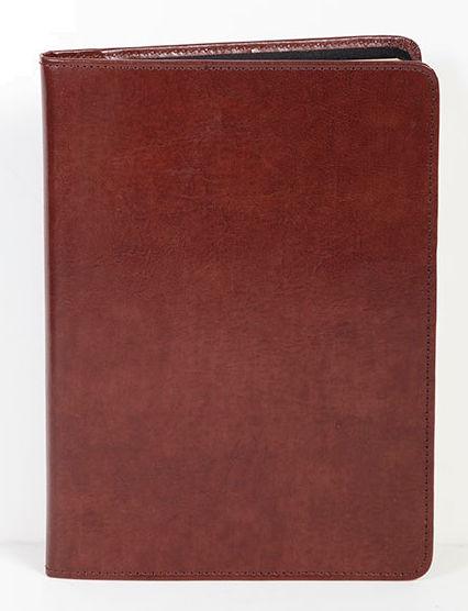 Scully Leather Bonded Leather Brown Ruled Manuscript - Flyclothing LLC