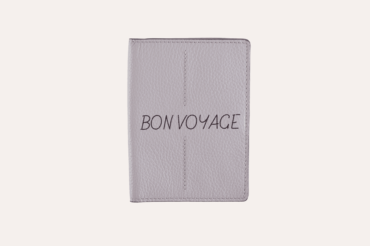 Kiko Leather Passport Sleeve - Kiko