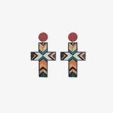 Cross Drop Earrings - Trendsi - Flyclothing LLC