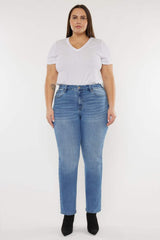 Kancan Full Size Cat's Whiskers High Waist Jeans - Trendsi - Flyclothing LLC