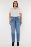 Kancan Full Size Cat's Whiskers High Waist Jeans - Trendsi