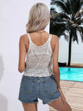Spaghetti Strap Scoop Neck Knit Cami - Trendsi - Flyclothing LLC