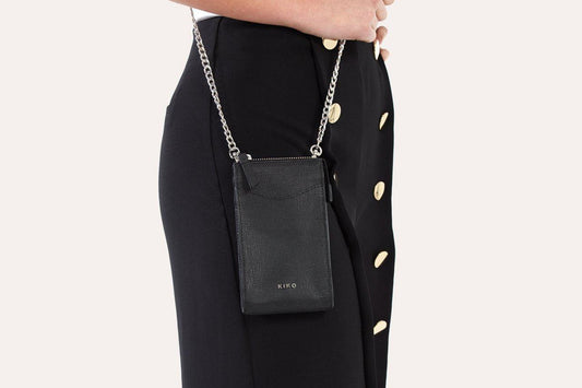 Kiko Leather Crossbody Phone Wallet - Kiko