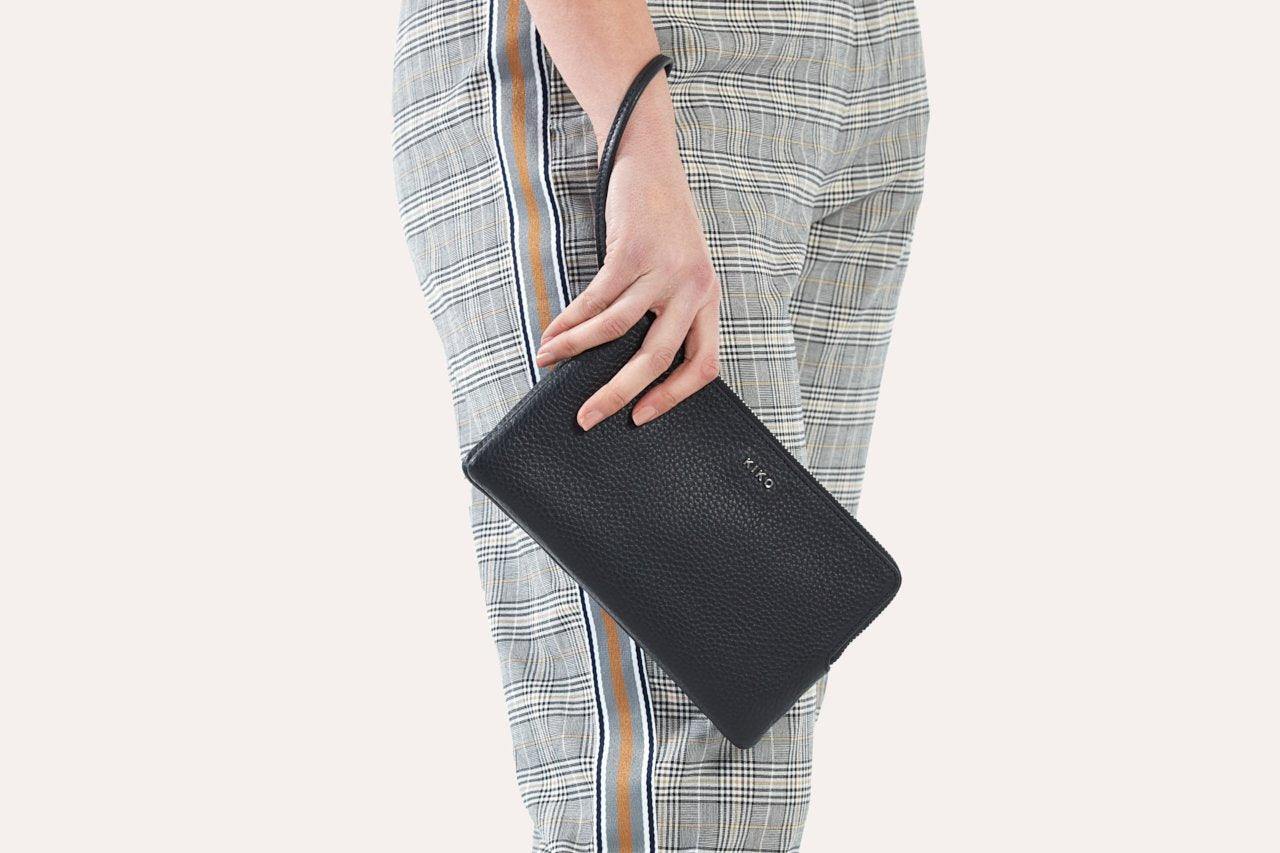 Kiko Leather Large Wristlet - Kiko