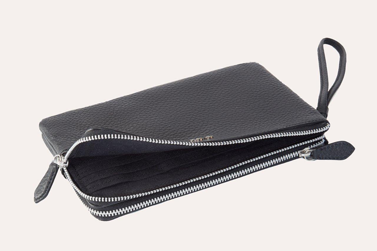 Kiko Leather Large Wristlet - Kiko