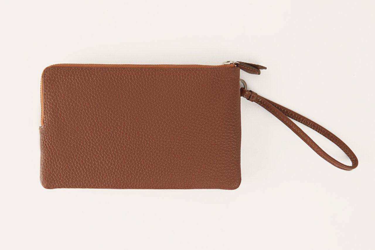 Kiko Leather Large Wristlet - Kiko - Flyclothing LLC