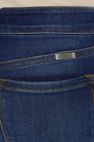 Kancan Mid Rise Gradient Skinny Jeans - Trendsi - Flyclothing LLC