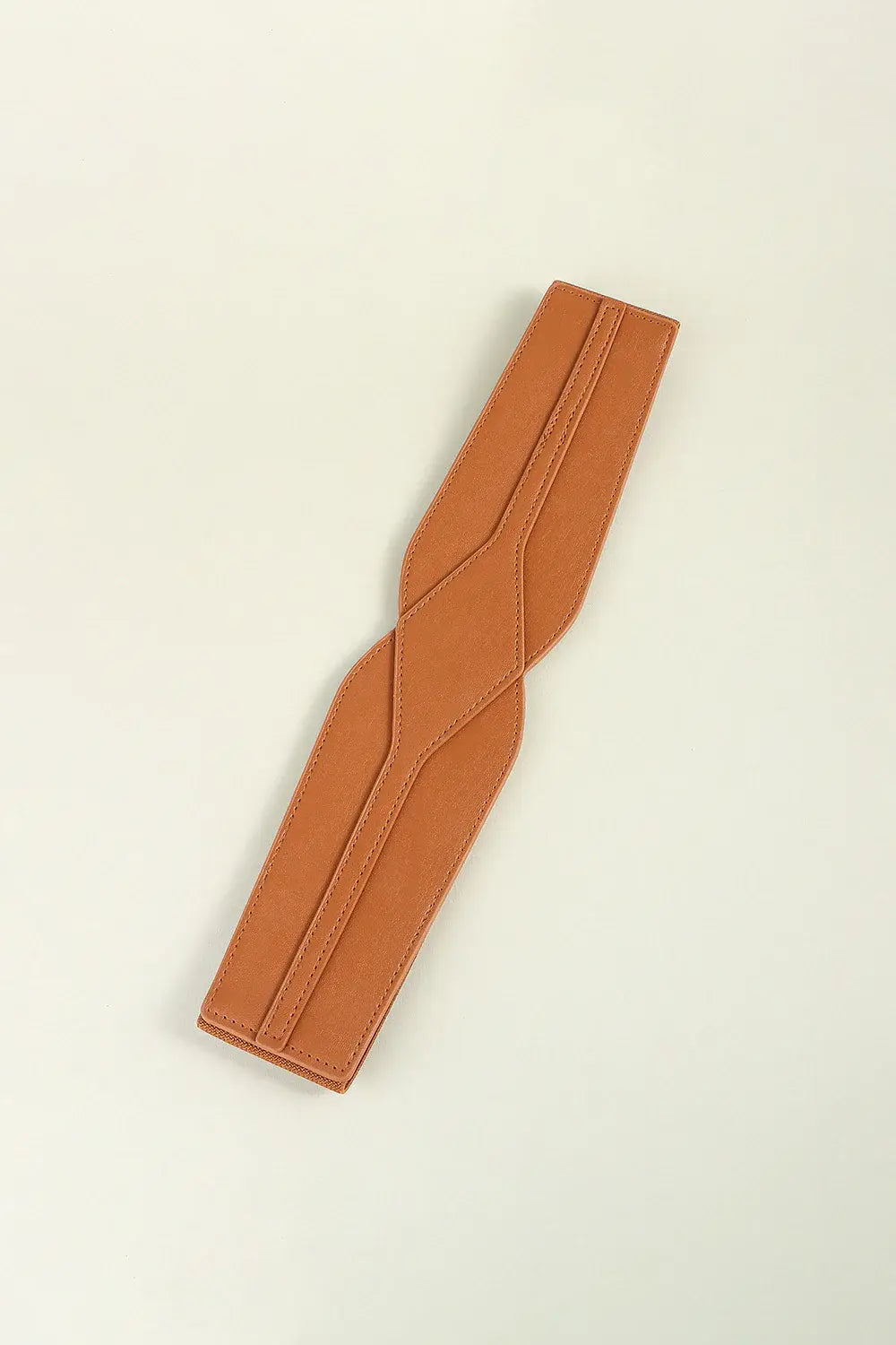 Elastic Wide PU Belt - Trendsi - Flyclothing LLC