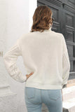 Cable-Knit Turtleneck Sweater - Trendsi - Flyclothing LLC