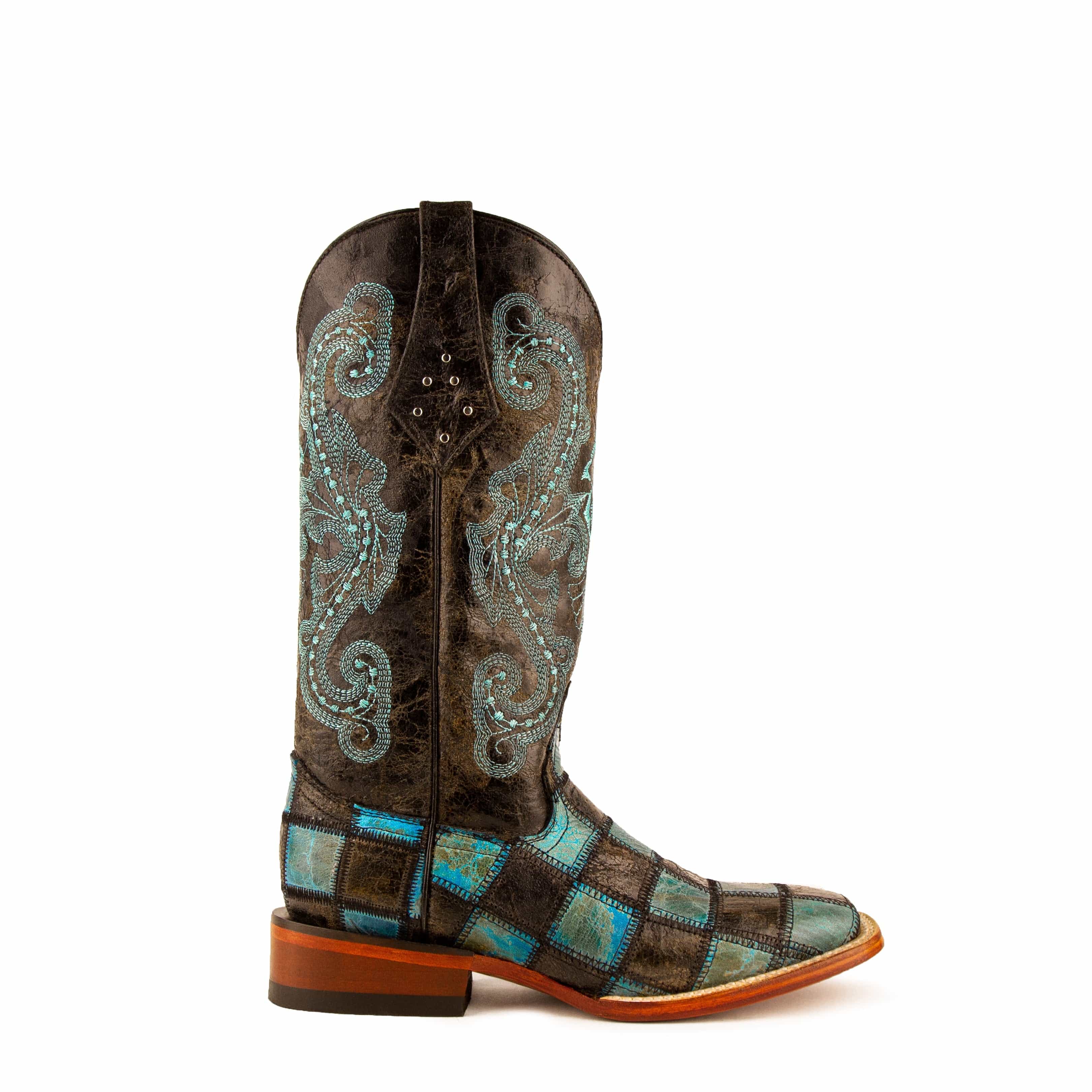 Ferrini USA Patchwork Ladies' Boots - Ferrini USA
