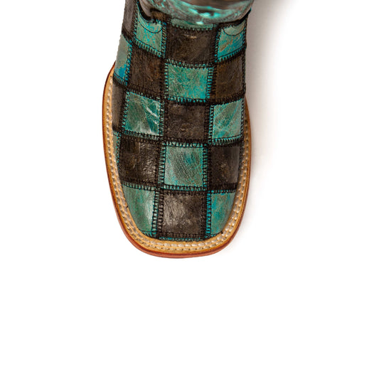 Ferrini USA Patchwork Ladies' Boots - Ferrini USA